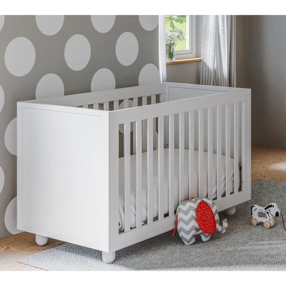 Storkcraft Violet 3-in-1 Convertible Crib with Adjustable Height Mattress and Converts to Toddler Bed & Day Bed