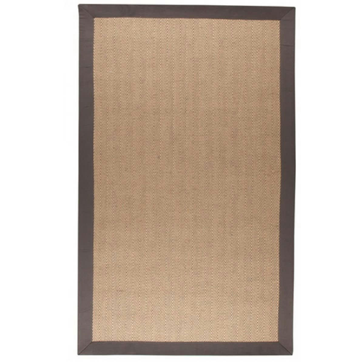 WEAVE - Tapis de salon fait main en Jute Beige 200x290 cm