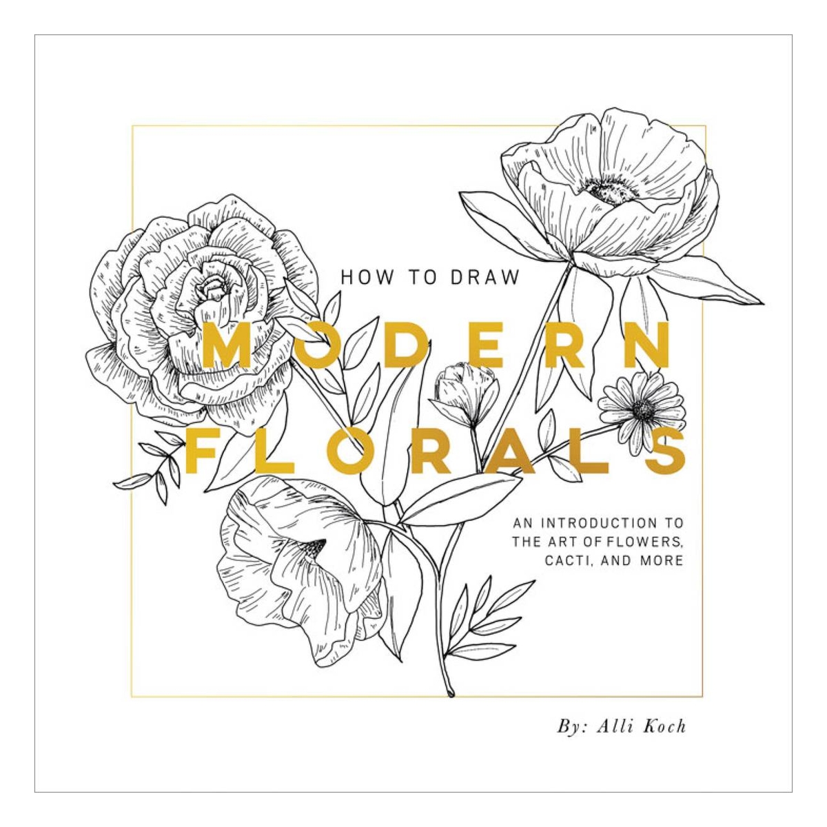 How to Draw Modern Florals