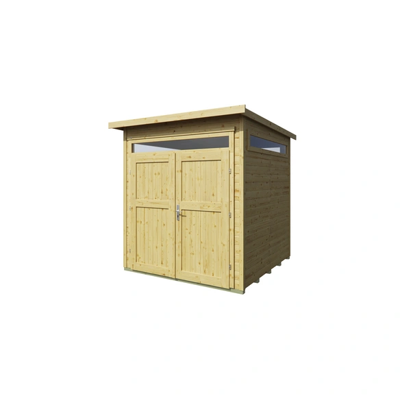 Gartenhaus »265«, Holz, BxHxT: 220 x 234 x 250 cm (Außenmaße inkl. Dachüberstand)