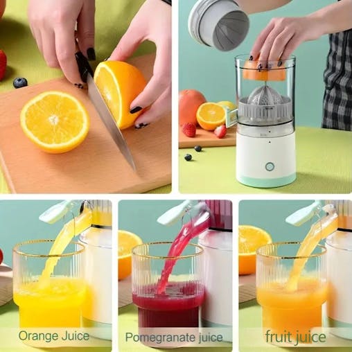 NNEOBA USB Rechargeable Electric Citrus Juicer