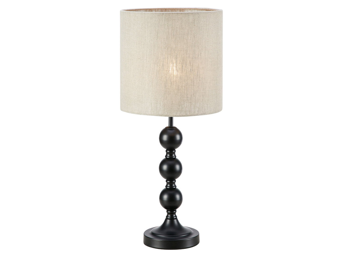 Lampa stołowa Octo tkaninowa beżowa
