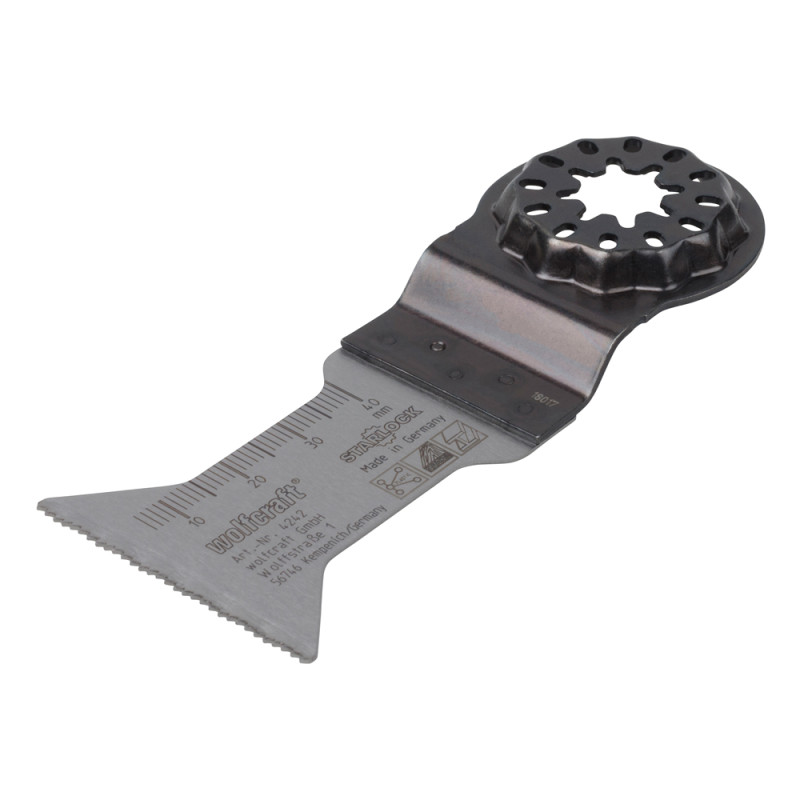 Lame de scie plongeante Starlock BIM pour bois et métaux non-ferreux 44 mm WOLFCRAFT