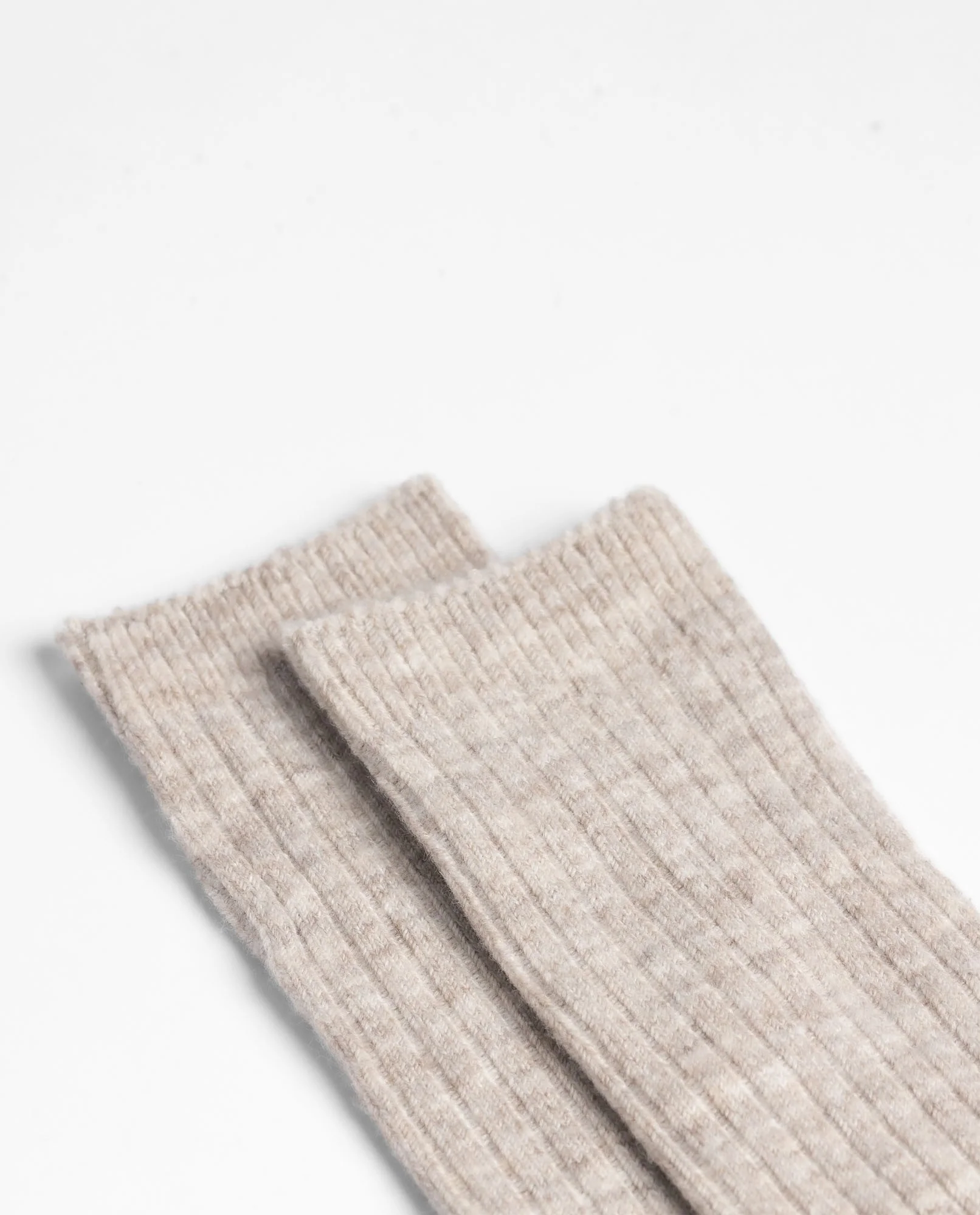Calcetín beige