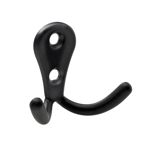 Mantelhaken, 54x44x24 mm, schwarz