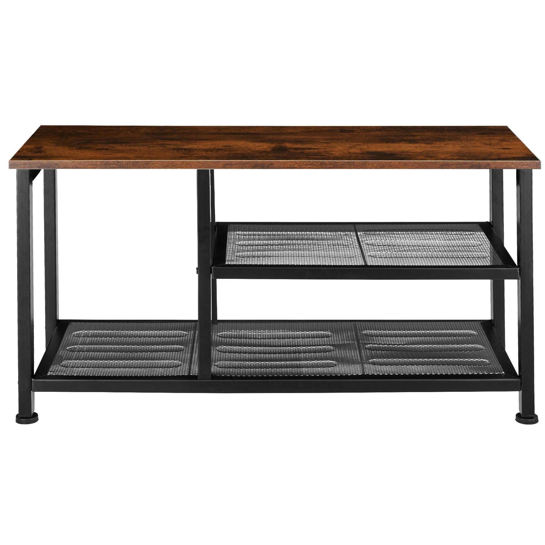 - Étagère à chaussures Style industriel Bois foncé industriel, rustique