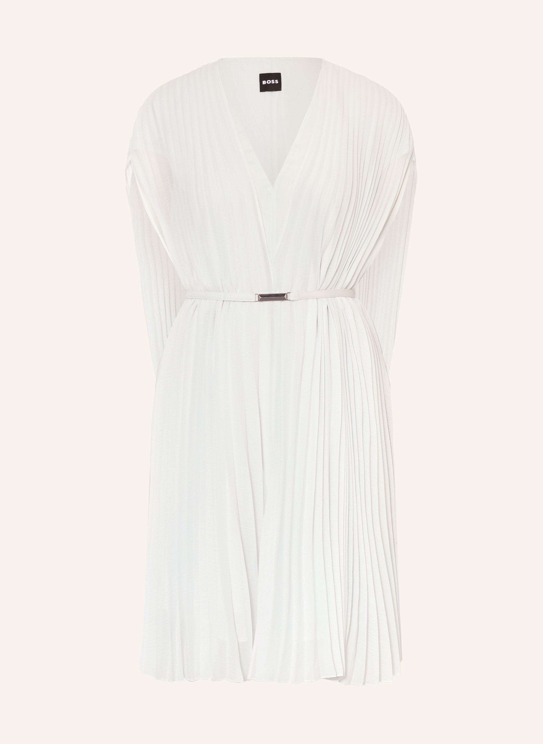 BOSS Cocktailkleid mit Plissees