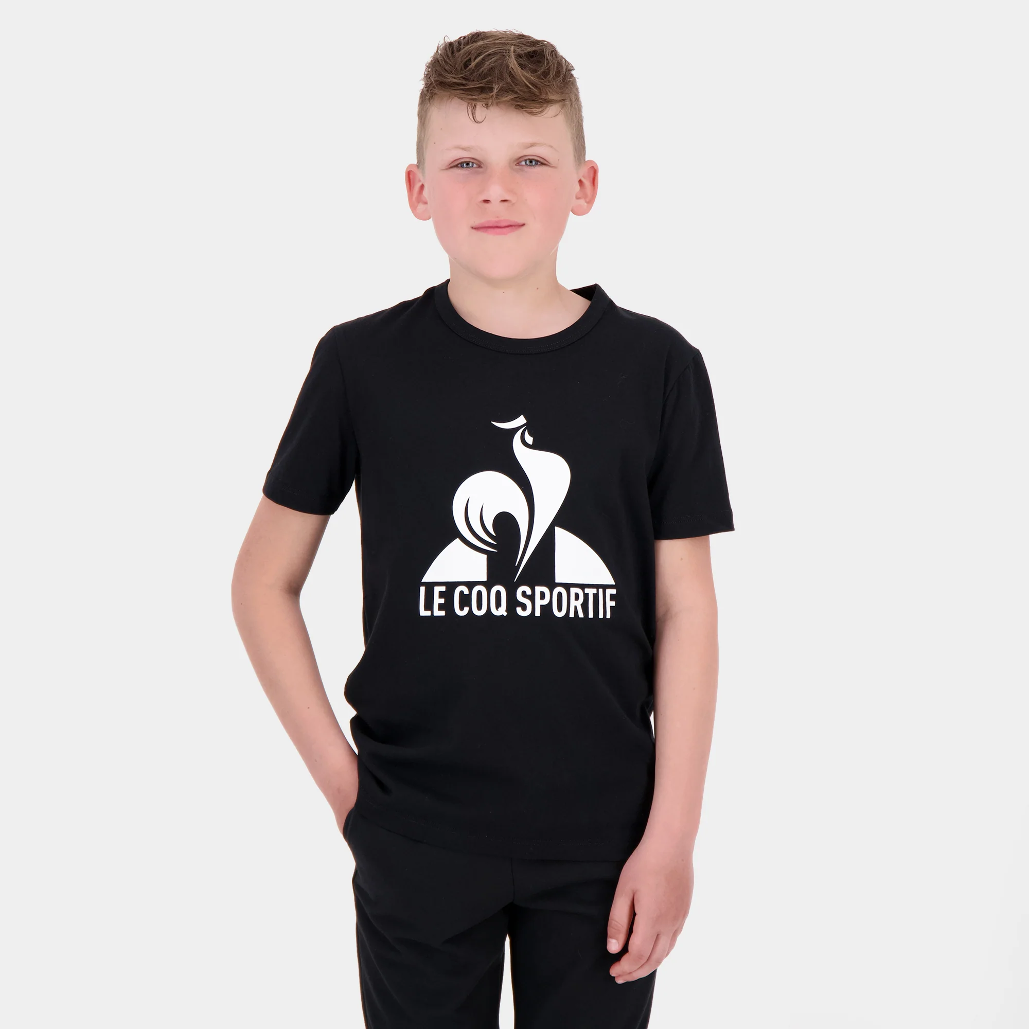 T-shirt Essentiel en jersey de coton avec impression logo