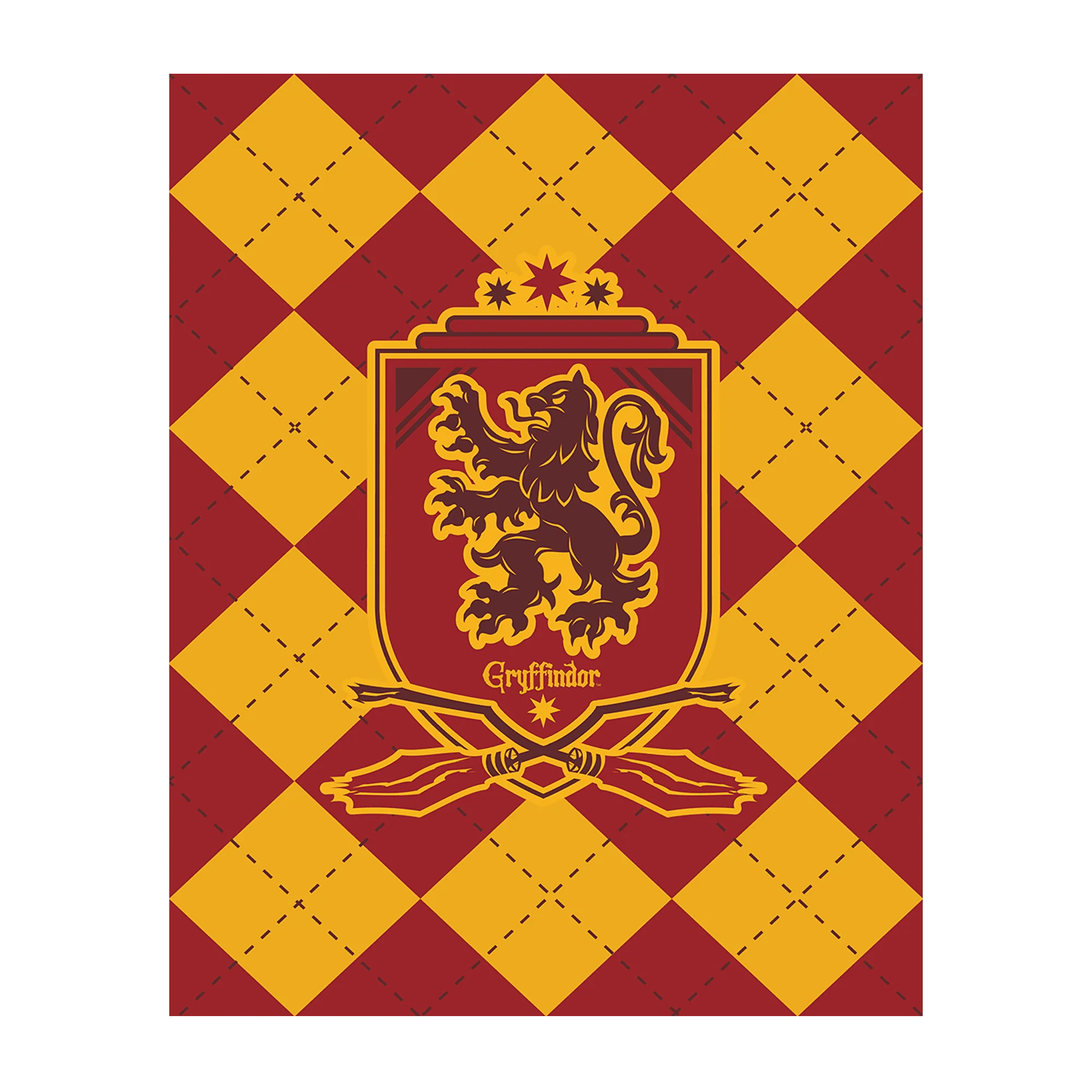 Harry Potter Toile imprimée GRYFFINDOR 40 x 50 cm