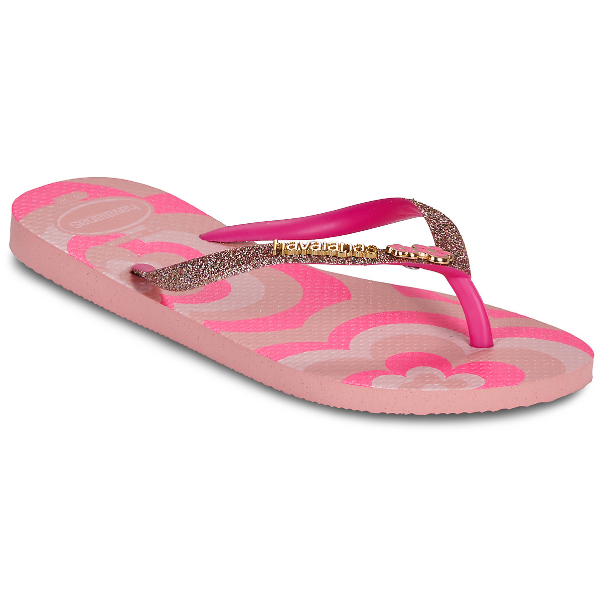 Havaianas - KIDS SLIM GLITTER II - Pink