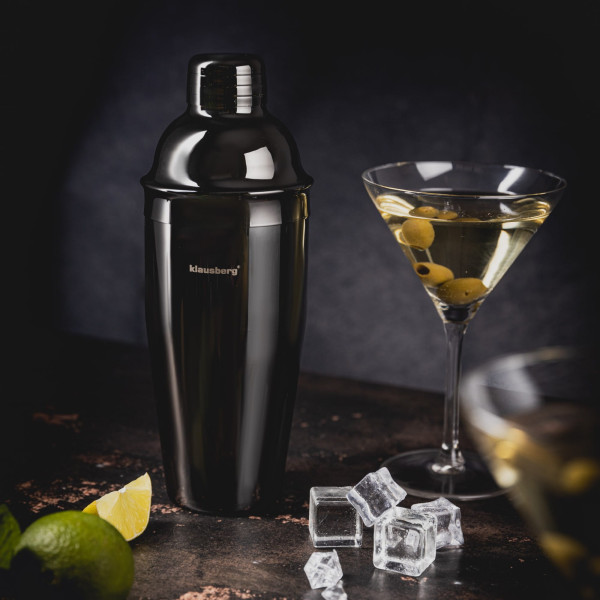 Shaker barmański do drinków koktajli napojów 750ml grafitowy KLAUSBERG
