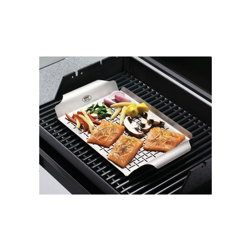Plat de cuisson inox Style WEBER