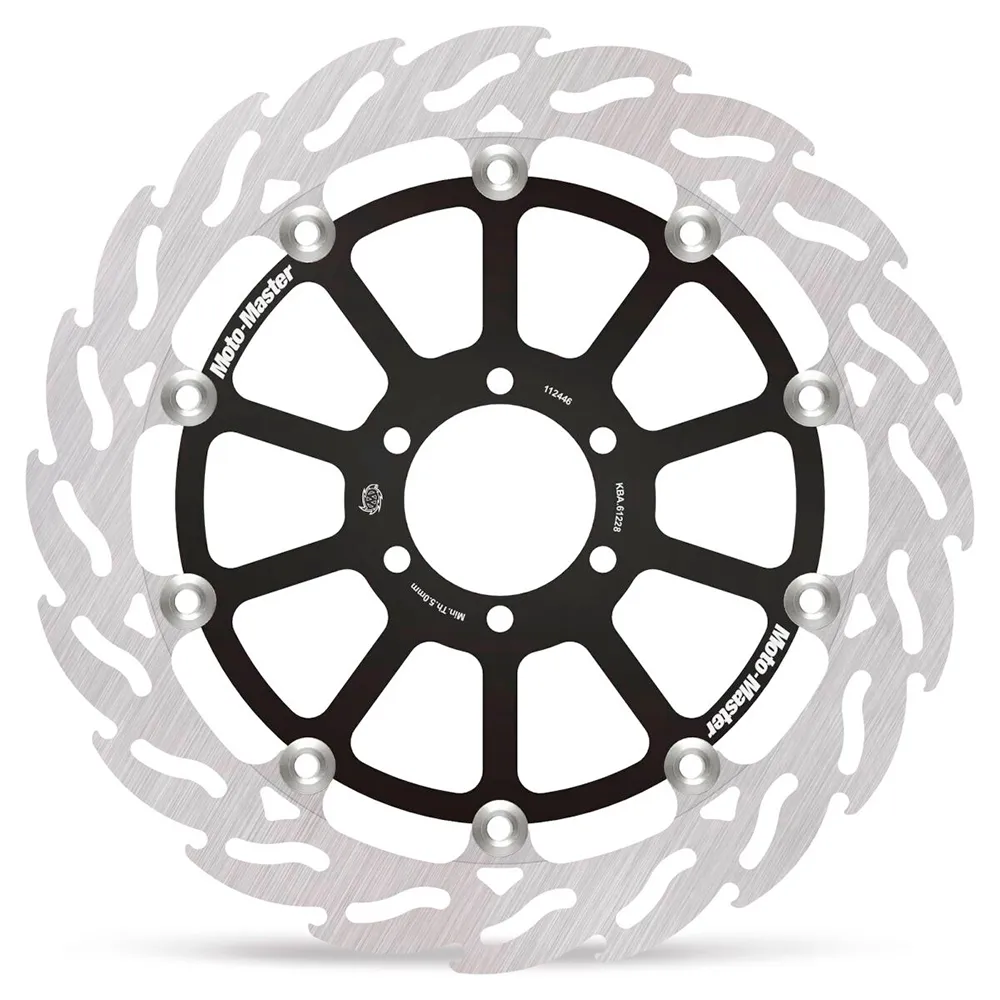 Moto-master Flame Moto Guzzi Audace 1400 Abs 15-17/Audace 1400 Carbon Abs 18-20 112446 Floating Front Brake Disc