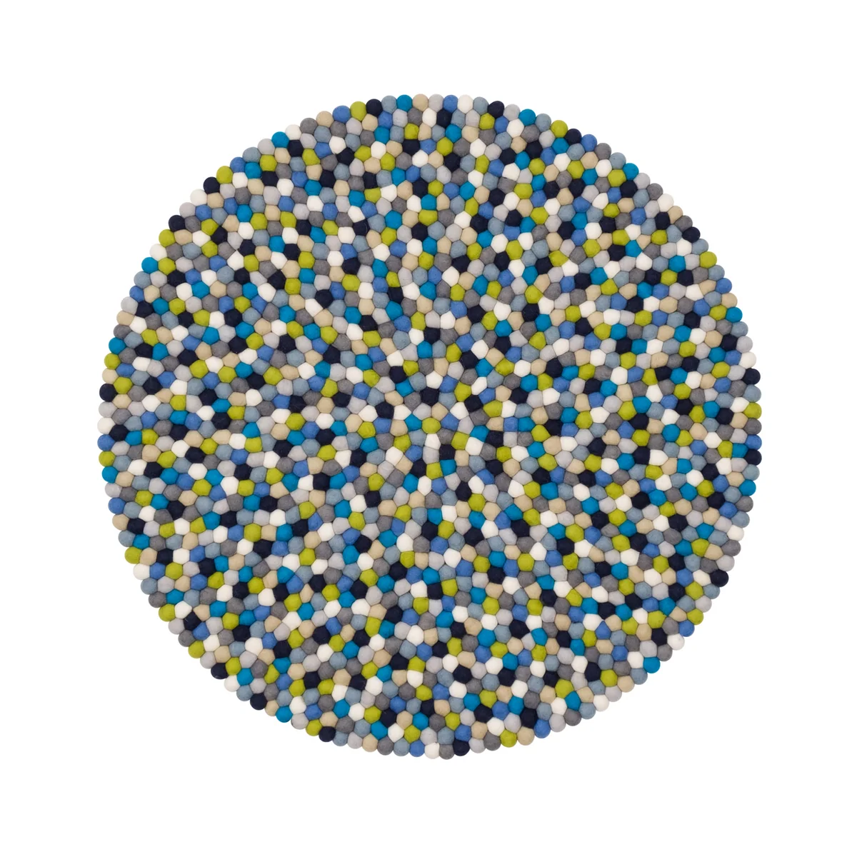 myfelt - Fritz Filzkugelteppich, Ø 140 cm
