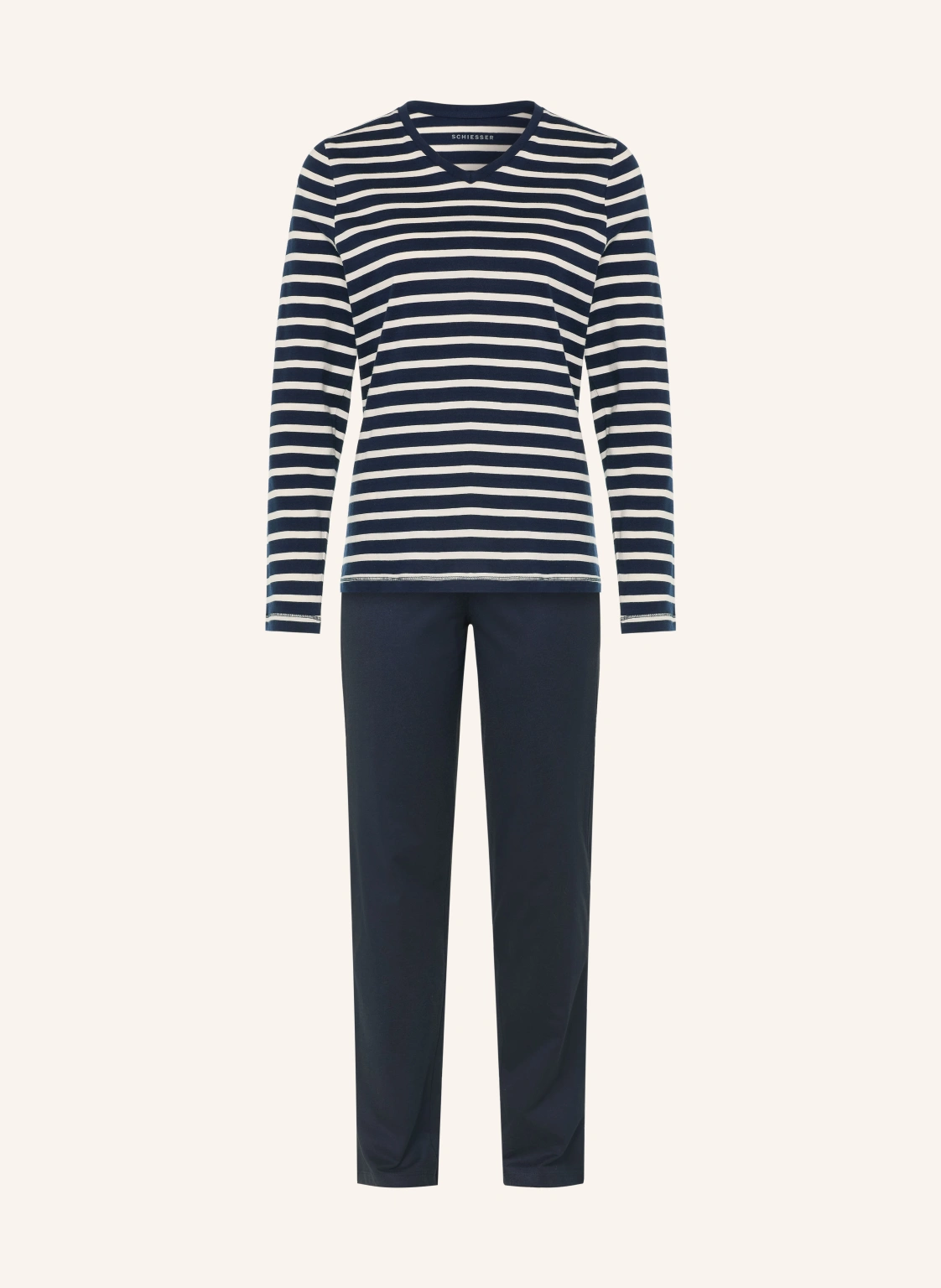 SCHIESSER Schlafanzug CASUAL ESSENTIALS