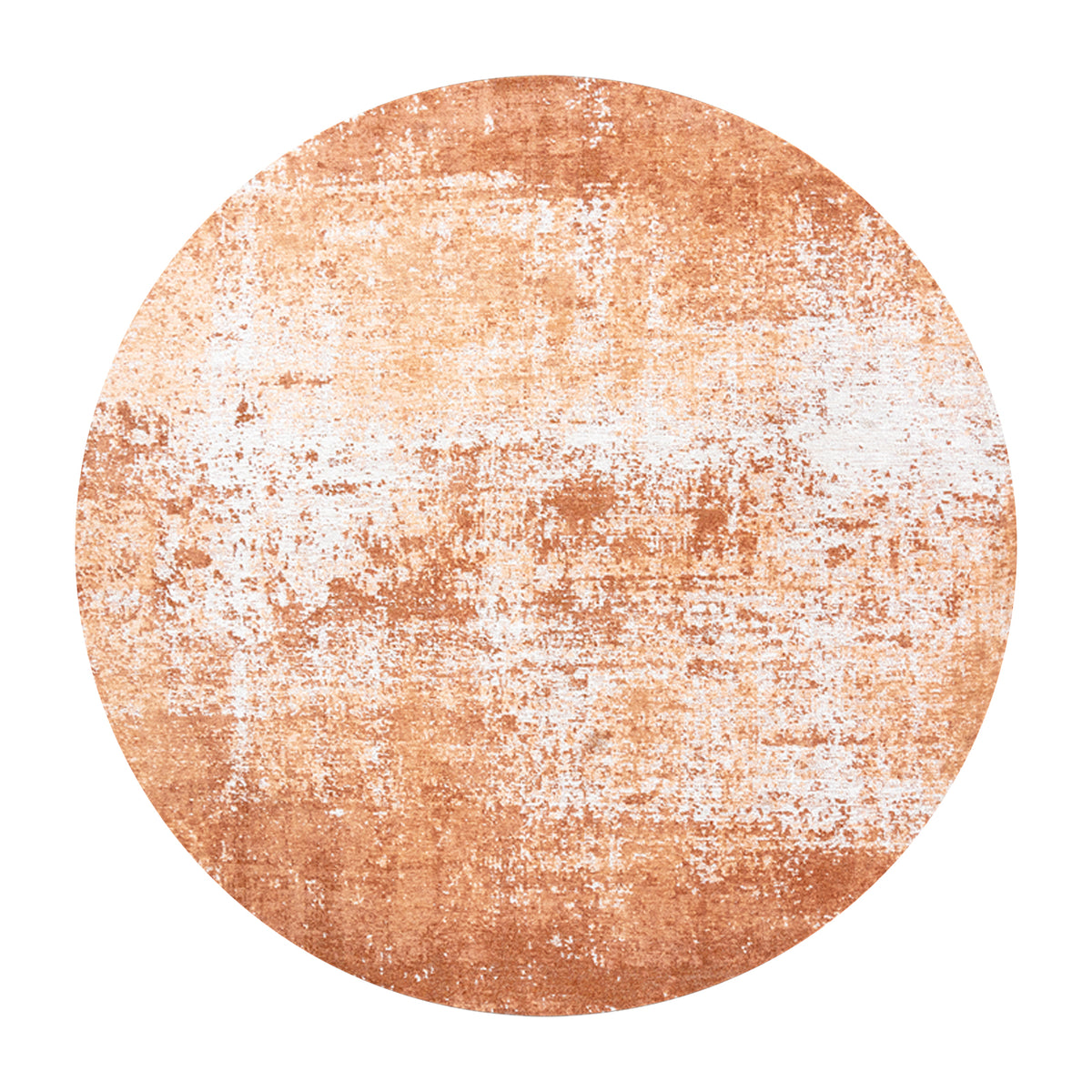Ecorugs vloerkleed Mars - oranje - 140x140cm