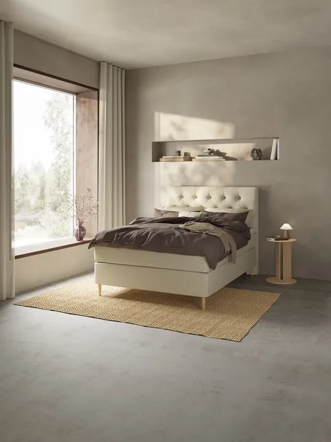 Sengegavl 140x123cm VALEN sand-91