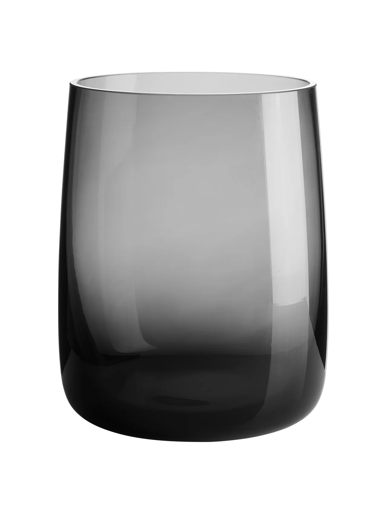 vase/windlicht, grau
