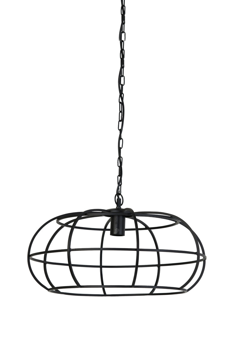 Light & Living hanglamp Imelda - 53x53x28 - zwart
