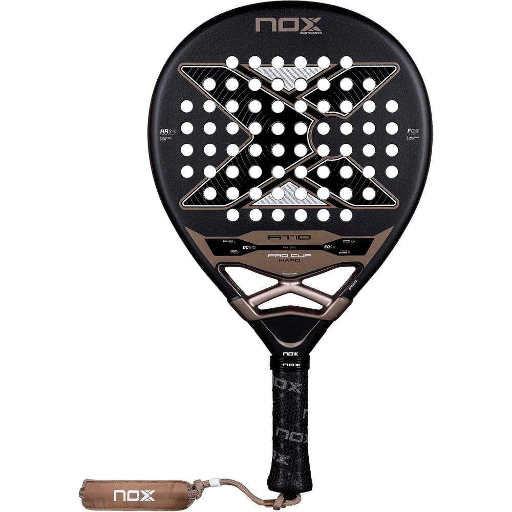 Nox At10 pro cup hard by agustín tapia padel racket