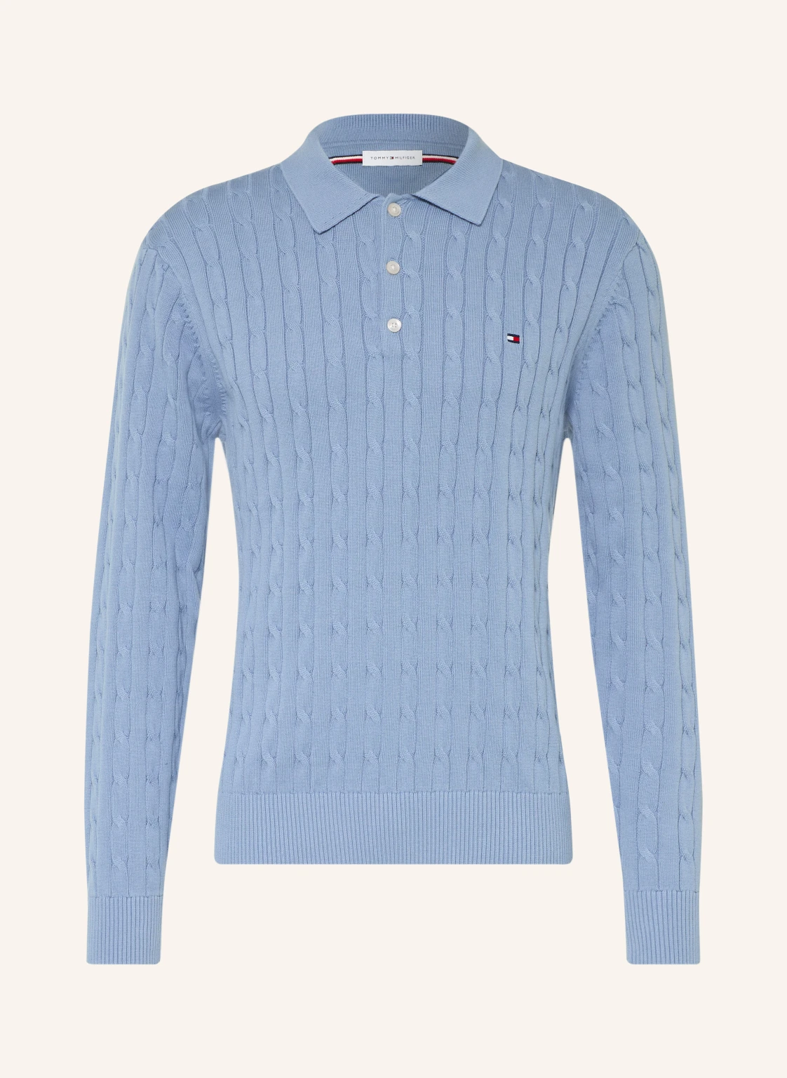TOMMY HILFIGER Strick-Poloshirt