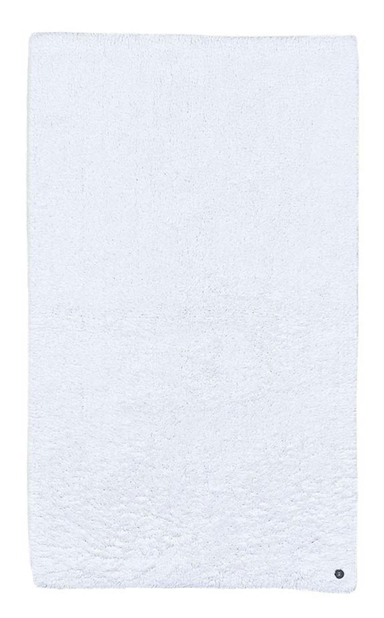 COTTON DESIGN - Tapis de bain en coton tufté à la main - blanc 60x100 cm