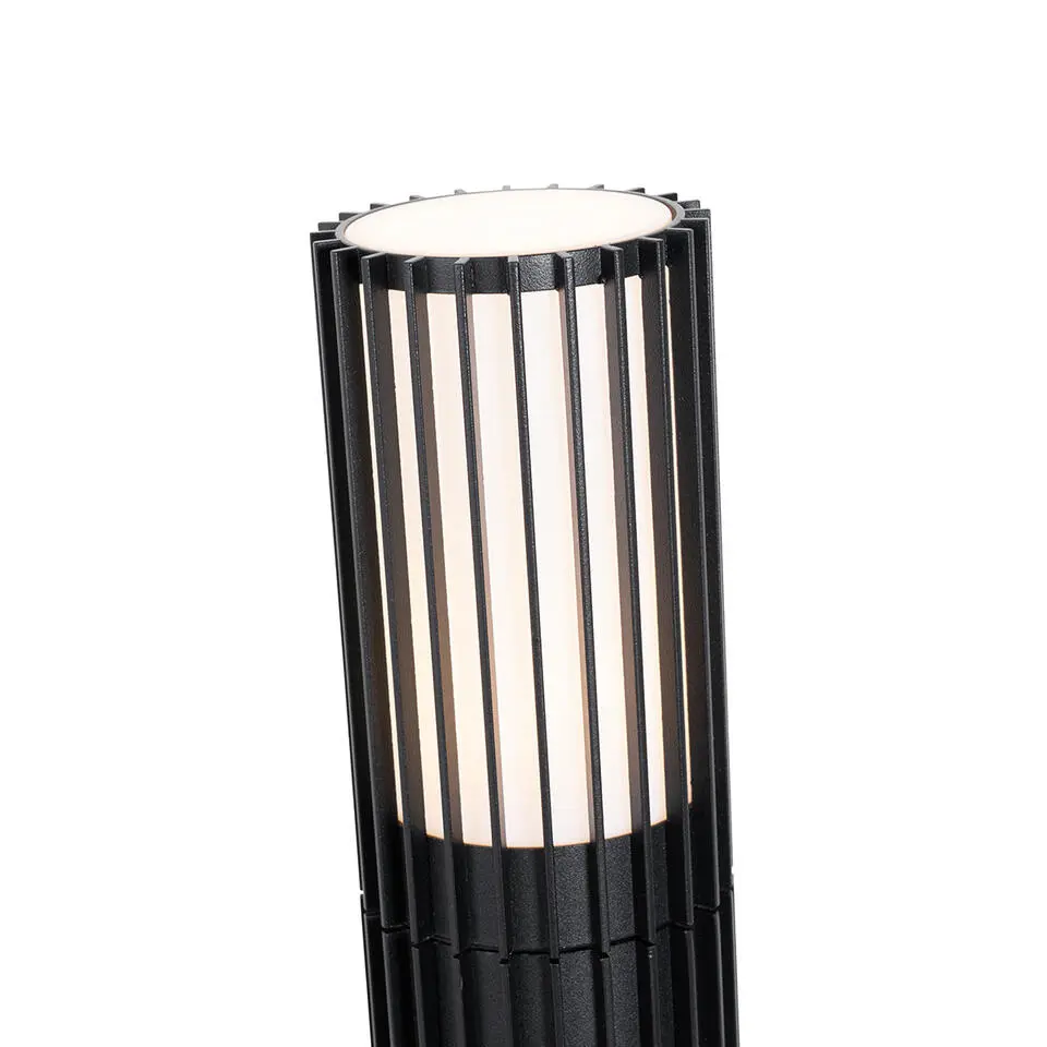 Qazqa sokkellamp boris zwart gu10