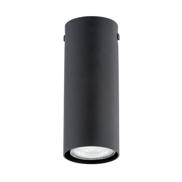 Lampa Sufitowa Tecno 1S Black Tuba Spot