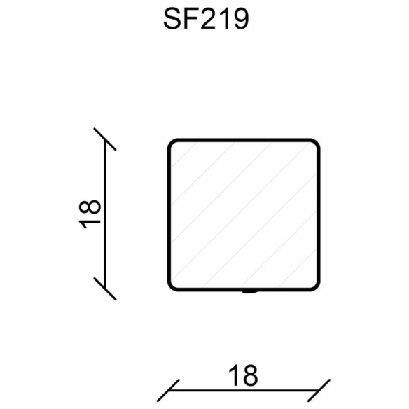 Eckenstäbchen »SF219«
