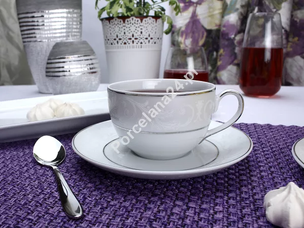 Garnitur do herbaty na 6 osób (21 el) Chodzież - Yvonne E373 EDGAR