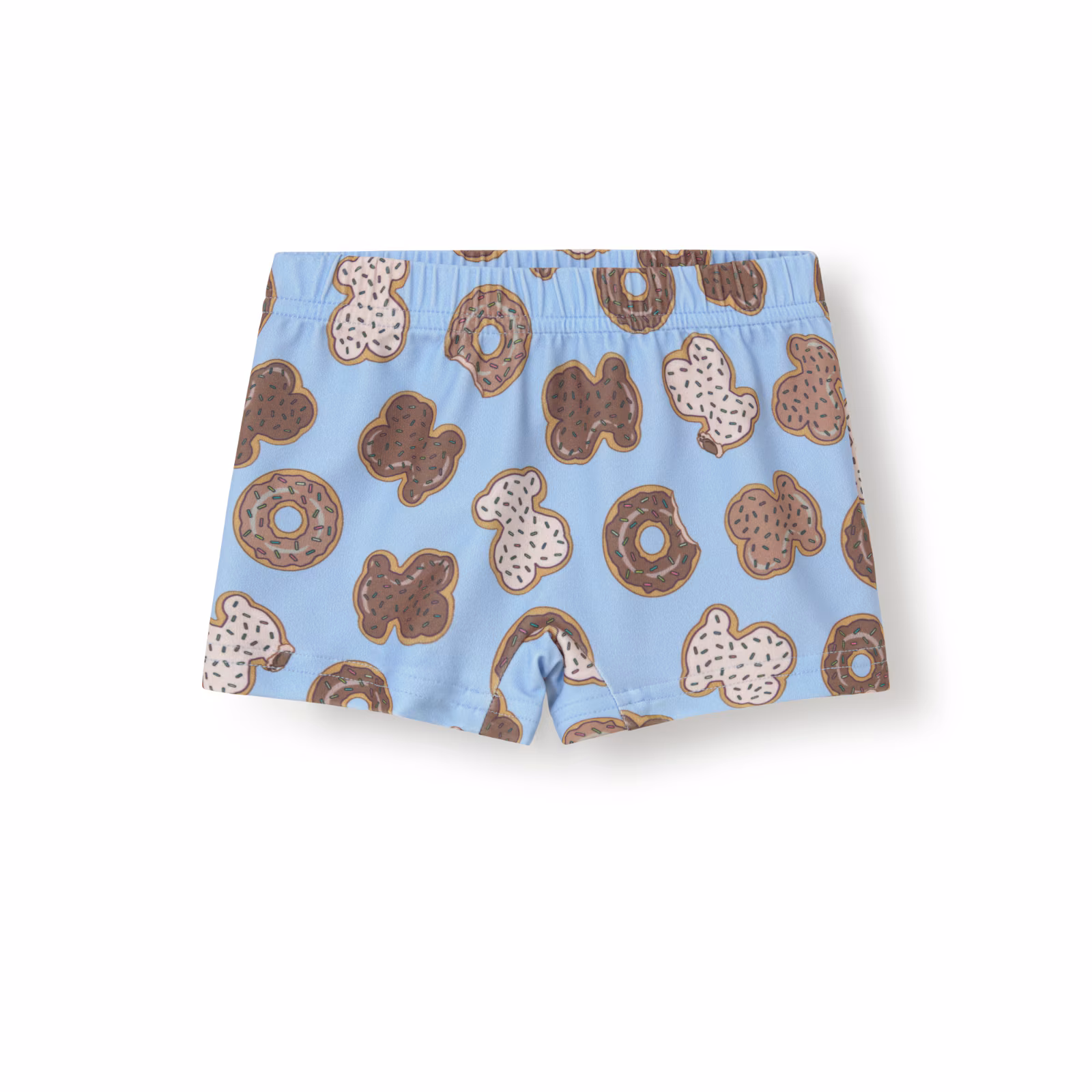 Bañador bóxer de niño Donut celeste