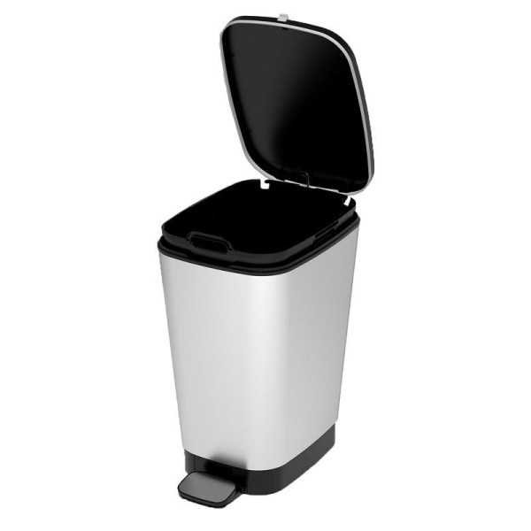Kosz Na Śmieci Chic-Bin 30L Srebrny