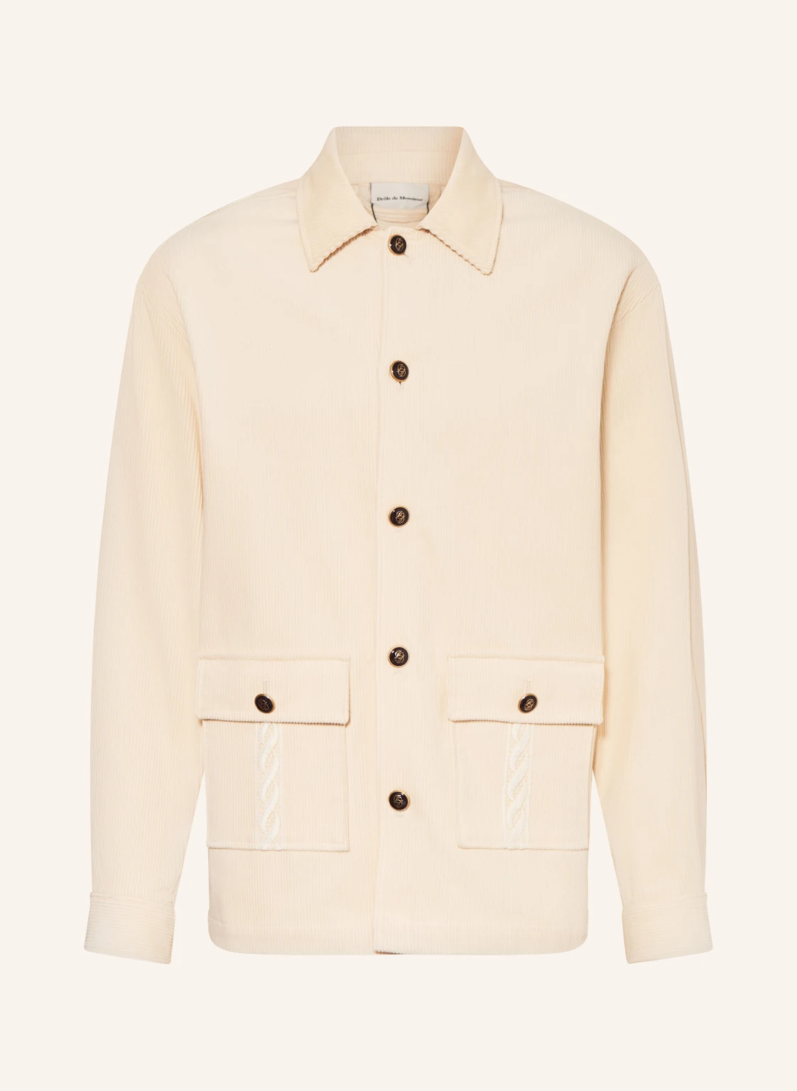 DRÔLE DE MONSIEUR Cord-Overjacket LA SURCHEMISE CORDUROY