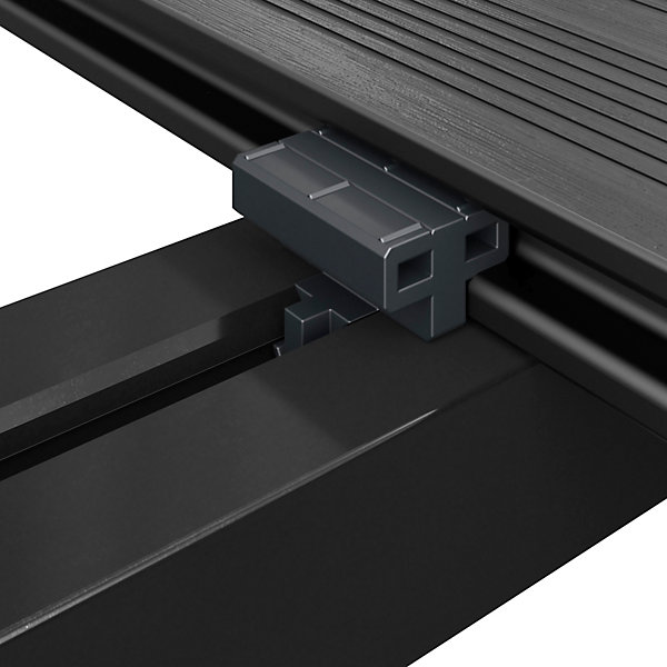 Clip de fixation intermédiaire pour lames de terrasse Neva vendu par 60 pièces