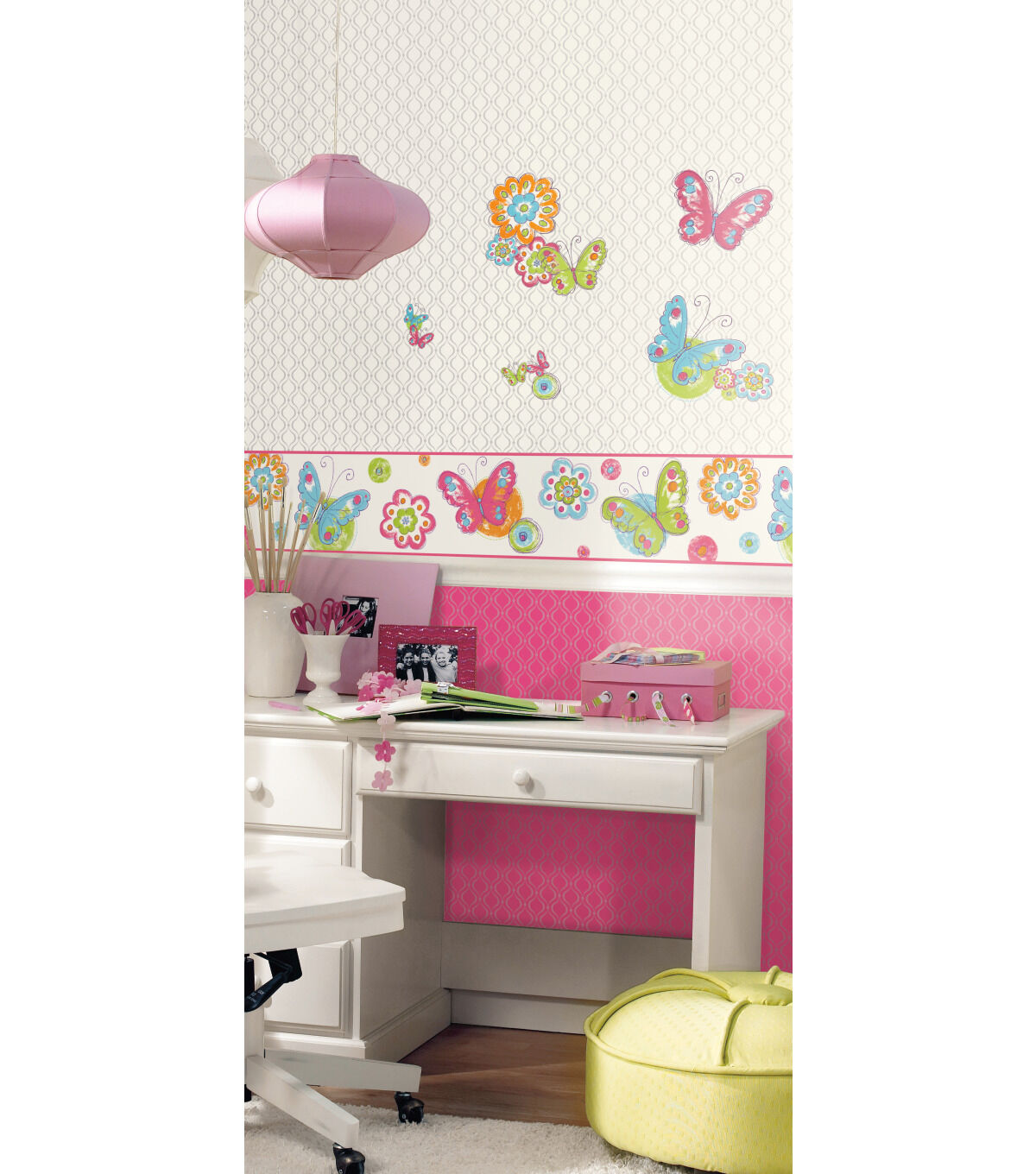 RoomMates Wall Decals Brushwork Butterfly