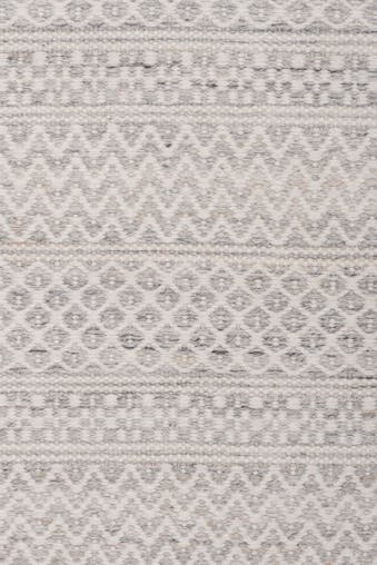 Hazel Cream and Grey Indoor Outdoor PET Runner Rug