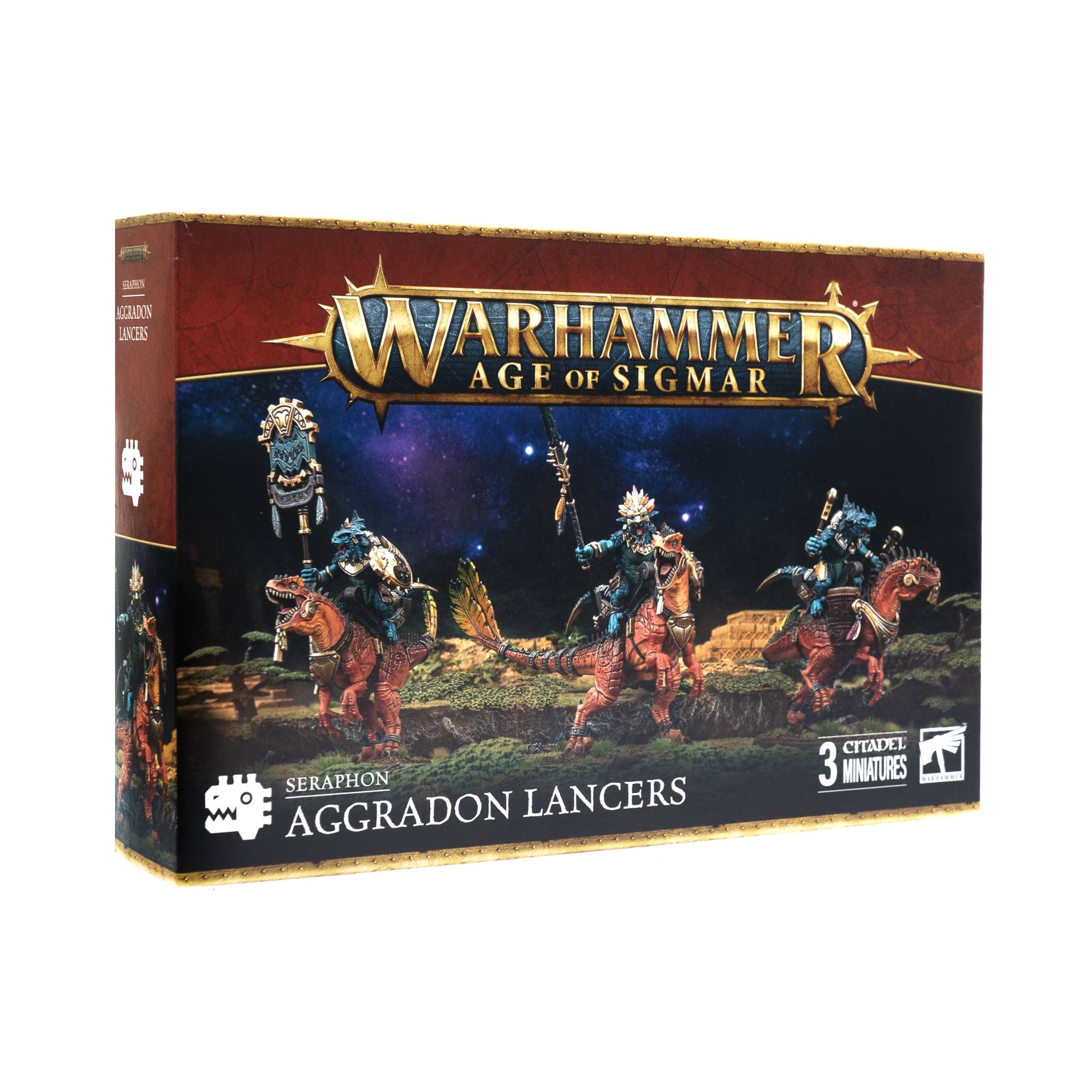 Warhammer Age of Sigmar Aggradon Lancers