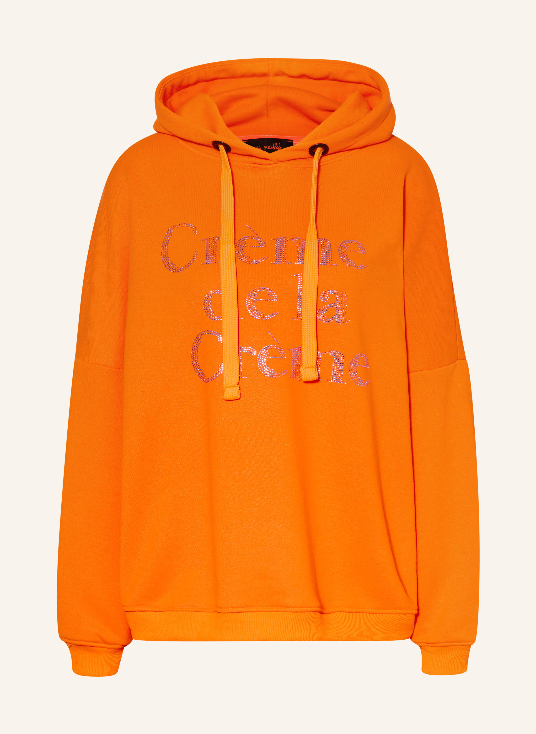 miss goodlife Hoodie mit Schmucksteinen