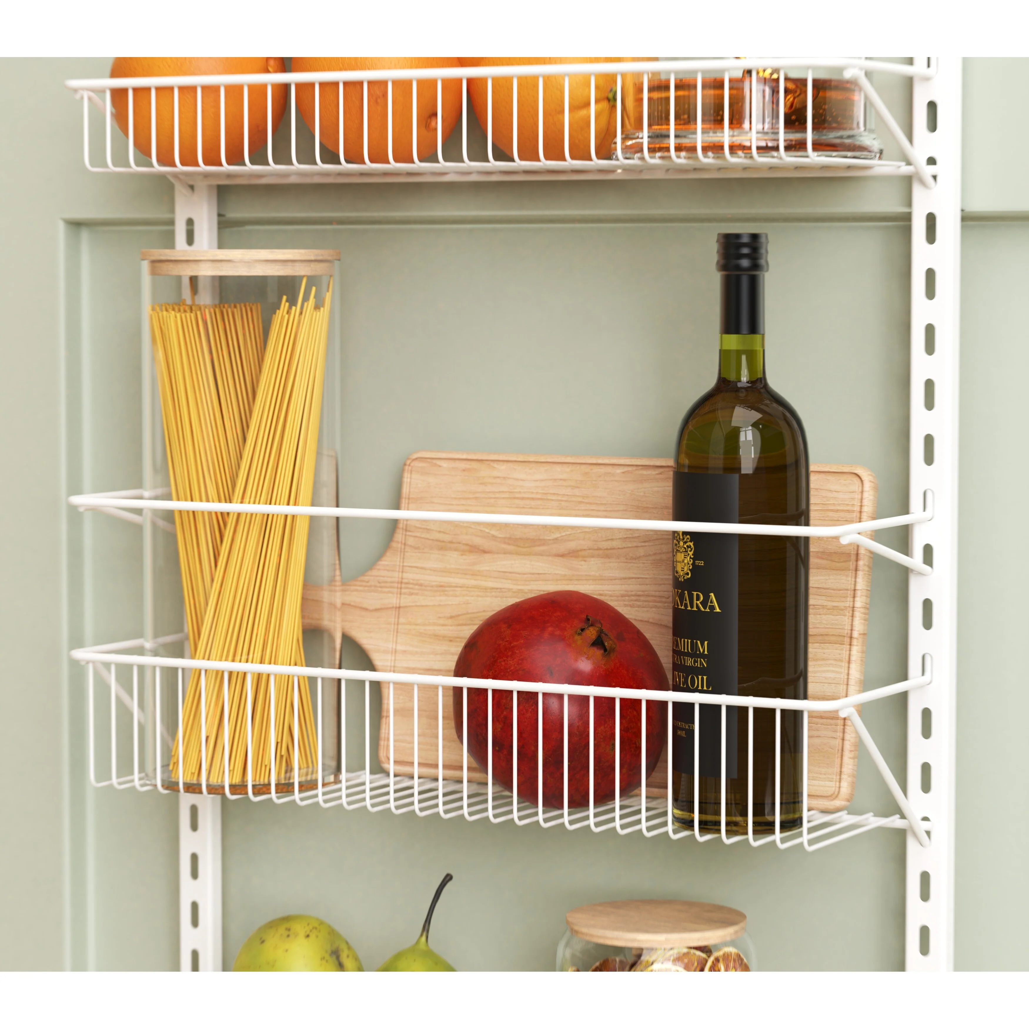 ClosetMaid 8-Tier Wire Wall and Door Rack