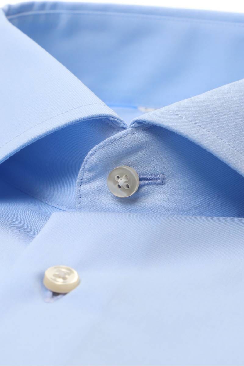 ETERNA 1863 Slim Fit Hemd hellblau, Einfarbig