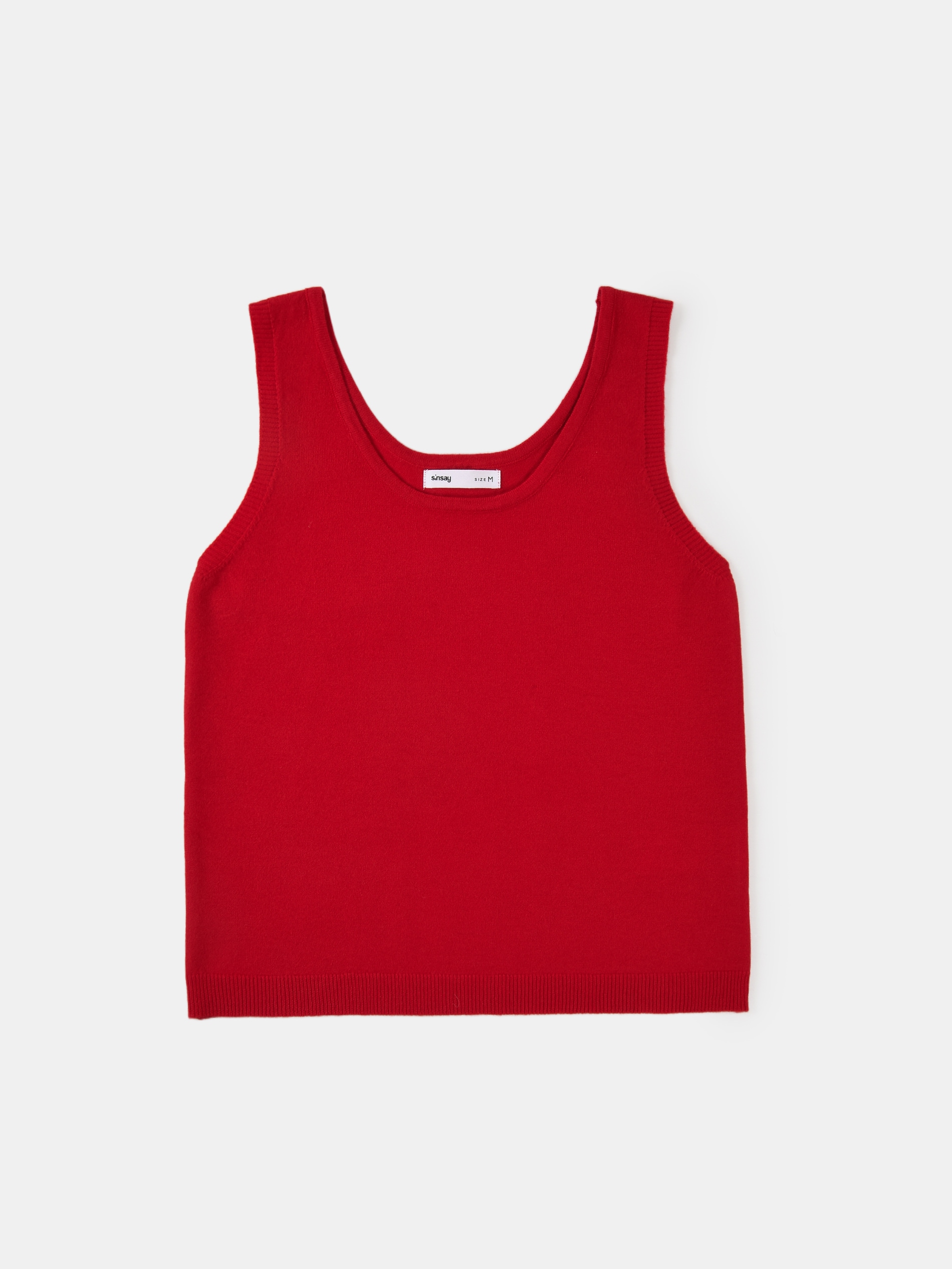 Sweter na ramiączkach basic