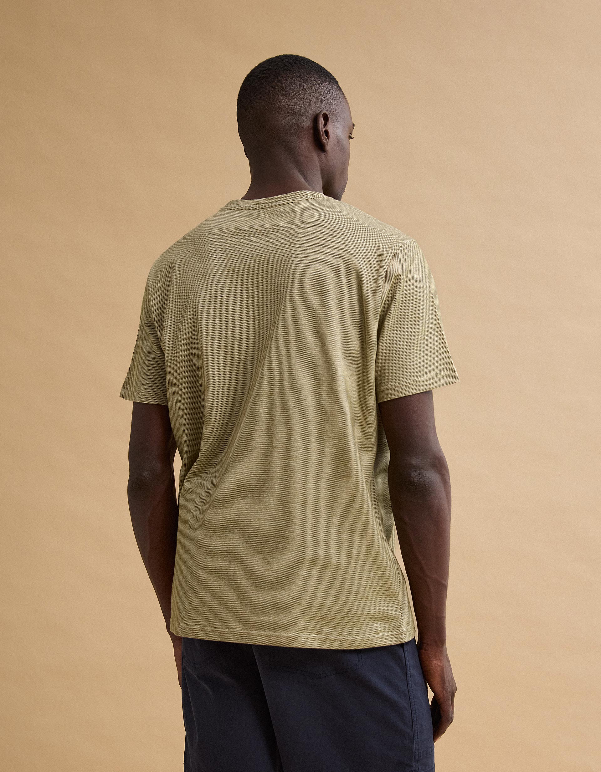 T-shirt Oxford, Homem, Verde