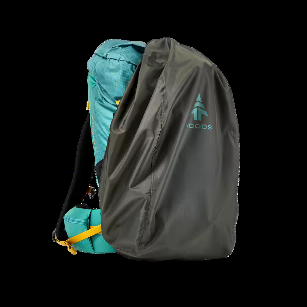 Woods Small/Medium Waterproof Backpack Rain Cover For Camping/Hiking, Fits Up To 45-L