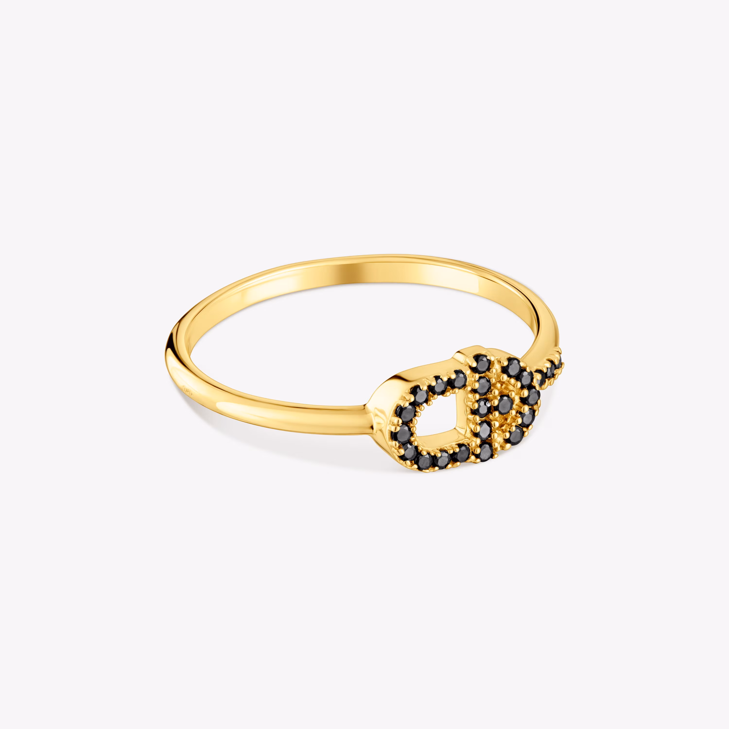 Anillo pequeño de oro y espinelas TOUS MANIFESTO