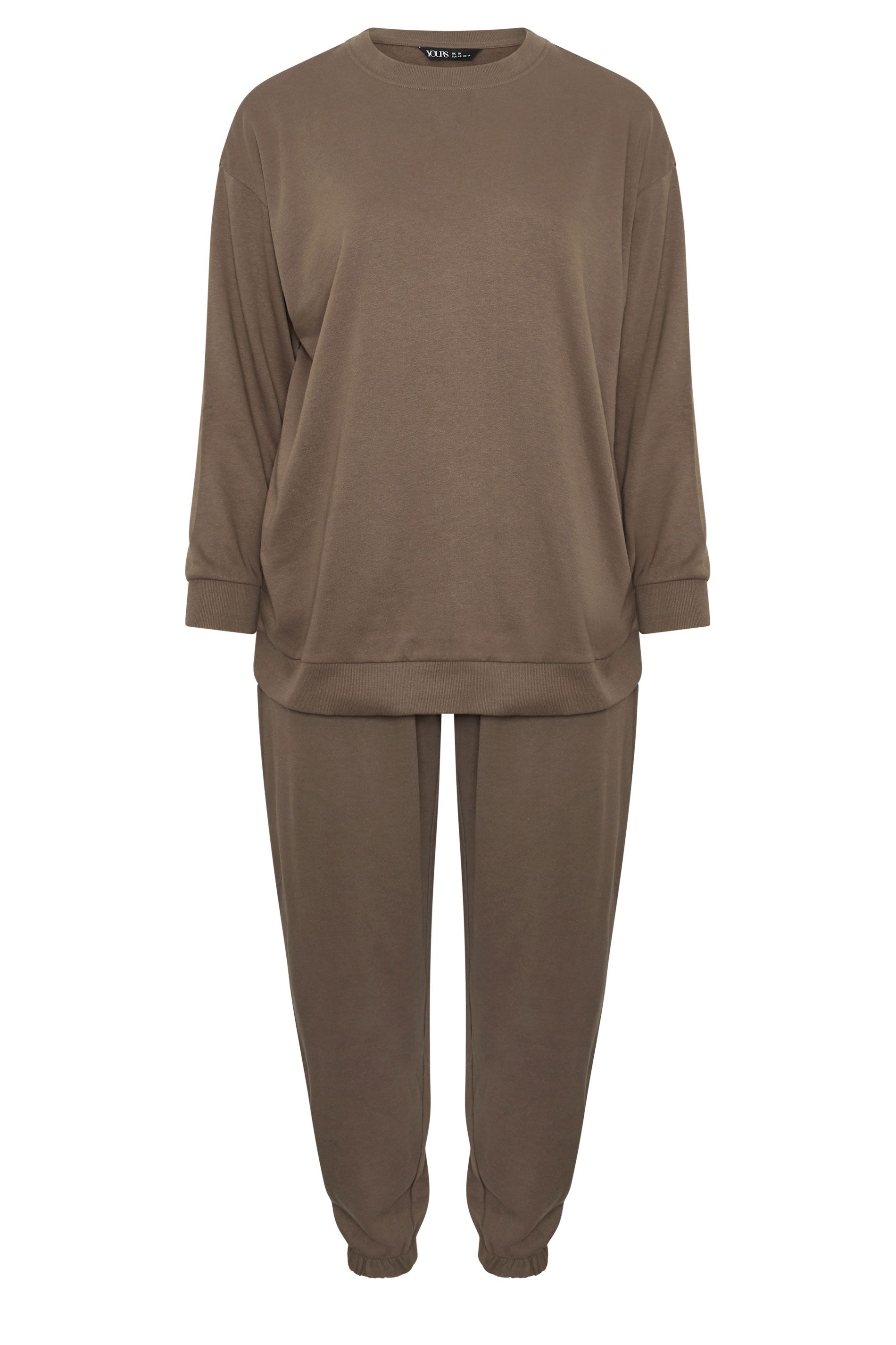 Yours Sweatshirt Jogger & T-Shirt Set