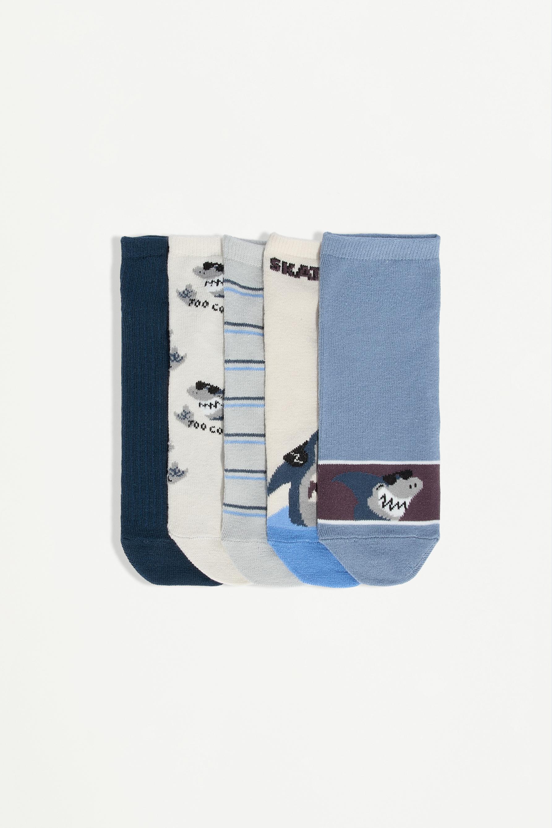 Calcetines cortos animales (Pack 5)