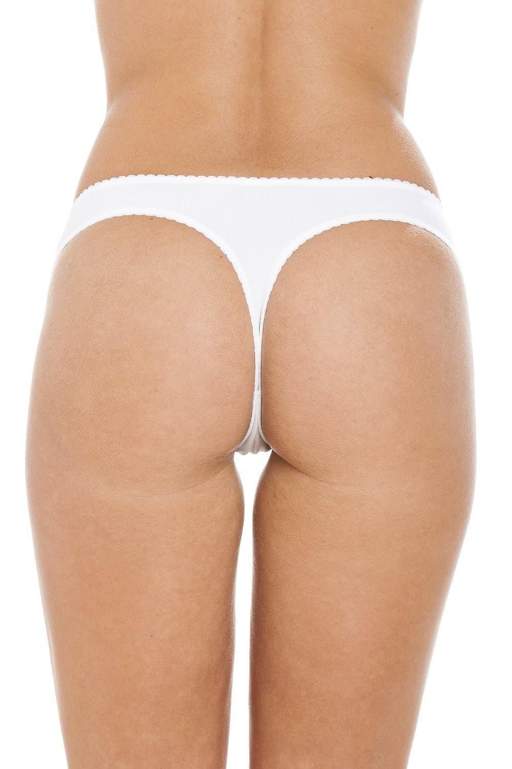 Camille Three Pack Classic Lace Thong