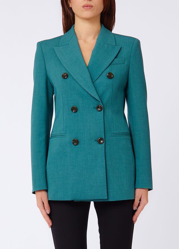 Blazer doppiopetto gessato