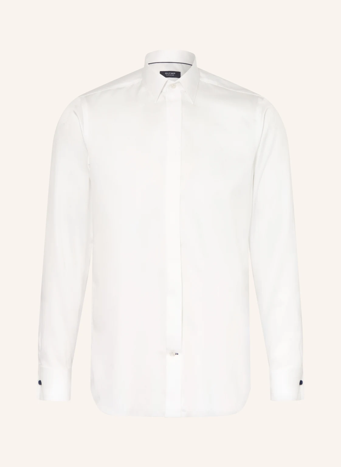 OLYMP SIGNATURE Smoking-Hemd tailored fit mit Umschlagmanschette
