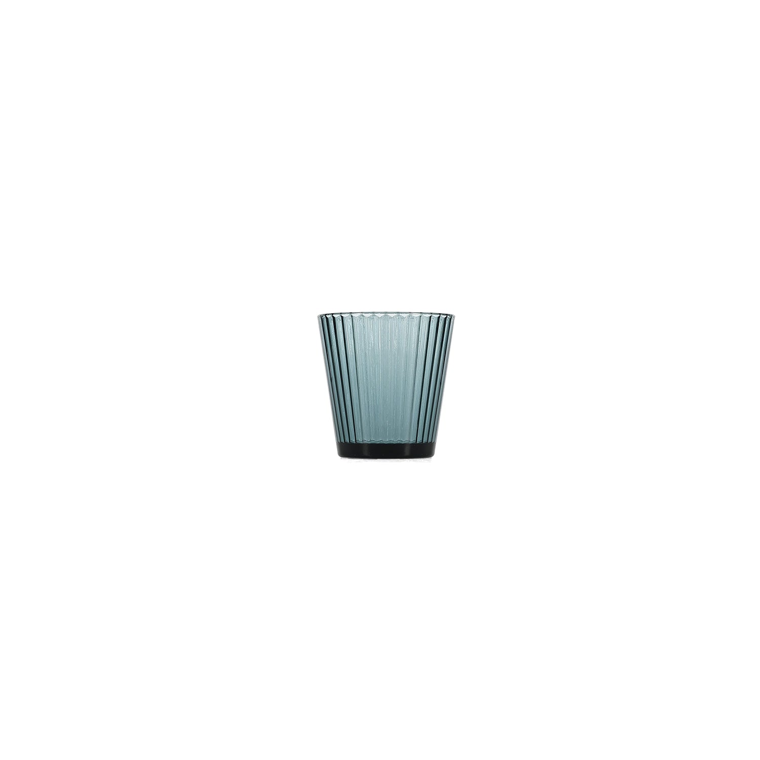 Bonbistro - Glas 27cl blauw Luz - Set van 4
